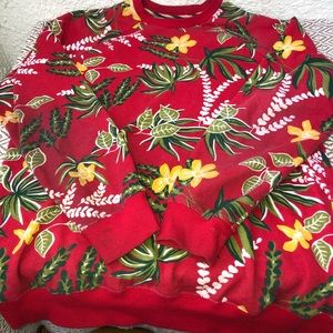 Vintage Vans Floral design sweater men’s size L